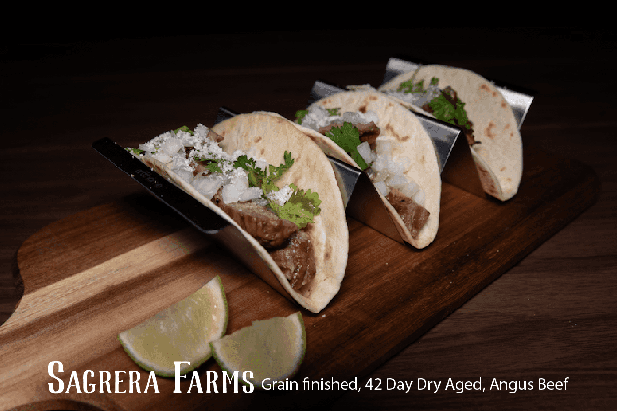Sagrera Farms street tacos with lime - Picklenpins in New Orleans