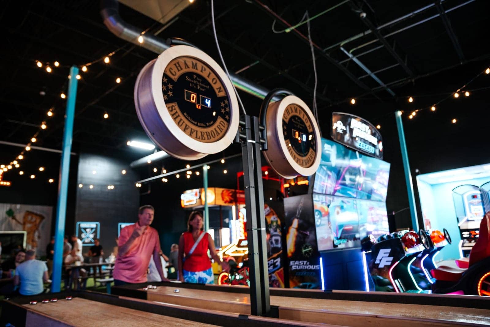 Shuffleboard in Metairie Pickle N Pins